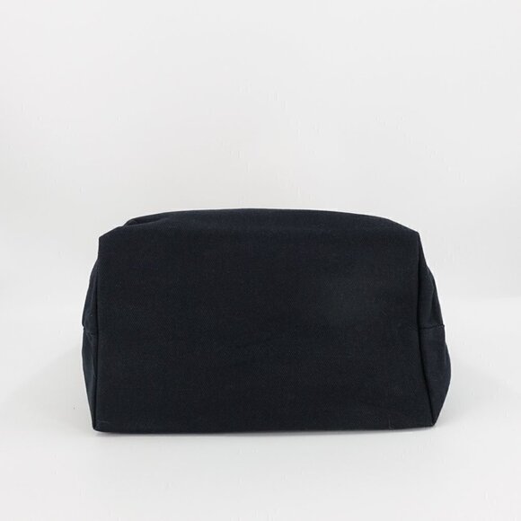 Kenzo Boke Flower Floral Logo Shopper Shoulder Tote Bag Denim Blue - Picture 10 of 12